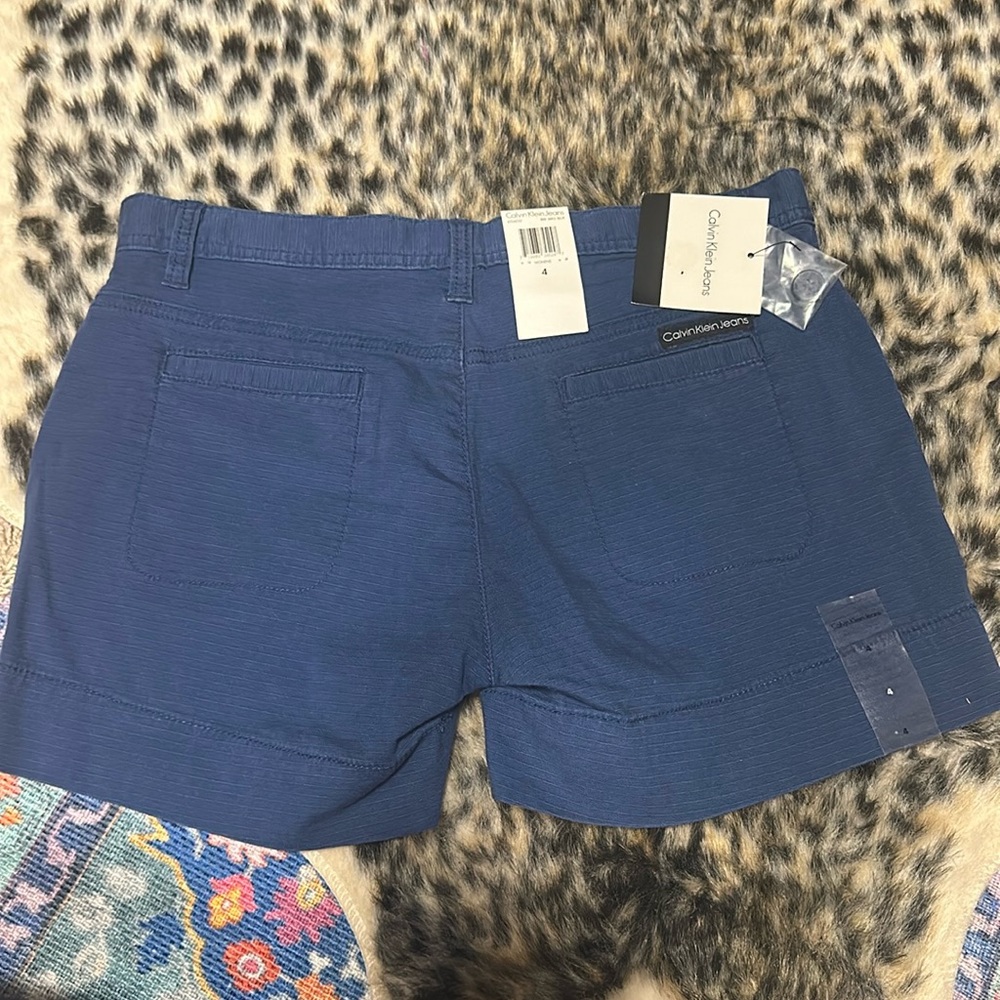 Calvin Klein Blue Shorts NWT